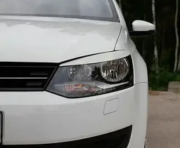 Вії фар Fly для VW Polo 09-14 Чорні 2 шт