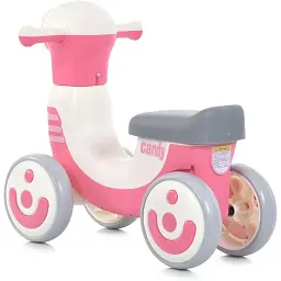 Дитяча каталка-толокар Bambi M 5855E-8 до 25 кг рожевий - мініатюра 3
