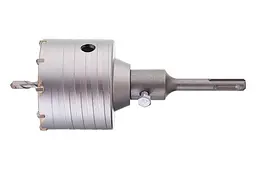 Свердлильна коронка по бетону SDS plus для перфоратора Intertool 75 мм - мініатюра 3