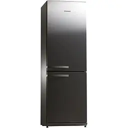 Холодильник Snaige RF39SM-P1CB22 комбі 200х60х65 автоматична мороз-статика 350л. А+ нержавіюча сталь (RF39SM-P1CB22)