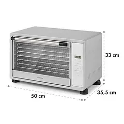 Дегідратор-сушарка для овочів фруктів Klarstein Mega Jerky 650 Вт 35-80°C (10035927) - мініатюра 4