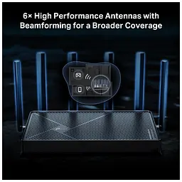 Маршрутизатор TP-Link Archer BE400 (ARCHER-BE400) - мініатюра 8