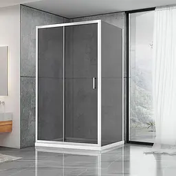 Душова кабіна Dusel A-515 120x80x190 тоноване, Хром, Універсальна, тонований, хром, 120x80
