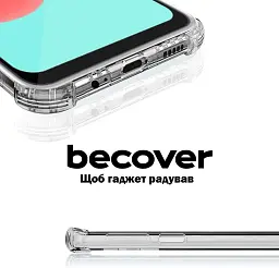 Панель BeCover Anti-Shock для Apple iPhone 15 Plus Clear (710596) - мініатюра 2