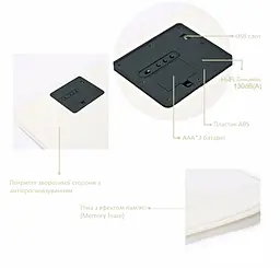 Розумний будильник-килимок Smart Clock (1110-02) - мініатюра 5