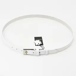 Ремінь шкіряний Grande Pelle жіночий 120х2 см acs0029317 - мініатюра 3