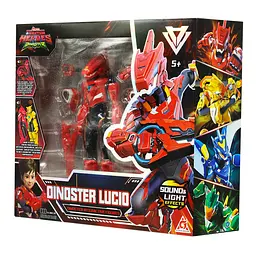 Фігурка з аксесуарами Dinoster - Лучіо зі світлом та звуком 20 см (EU583831) - мініатюра 4