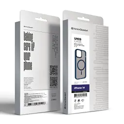 Чохол ArmorStandart Uniq Magsafe для Apple iPhone 14 Dark Blue - мініатюра 6