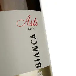 Ігристе вино Ca' Bianca Asti Spumante DOCG, біле, напівсолодке, 7,5%, 0,75 л - мініатюра 3