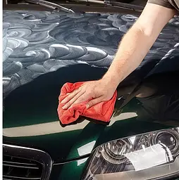 Набір серветок із мікрофібри для кузова Sonax Microfibre Cloths Outside, 40х40 см, 2 шт. - мініатюра 4