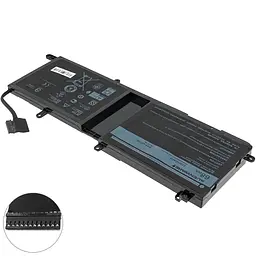 Акумулятор для ноутбука Dell 44T2R (Alienware 15 R3, 15 R4) 15.2V 68Wh Black - мініатюра 2