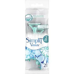 Бритва Gillette Simply Venus 2 одноразова 2 шт. (3014260248642/8700216143653)