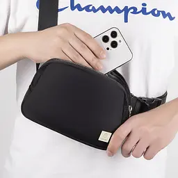 Сумка WIWU LULU Crossbody Bag Nylon Black - мініатюра 5