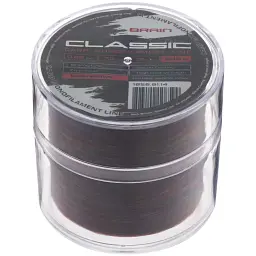 Волосінь Brain Classic Carp Line (dark brown) 600 м 0.28 мм 18 lb 7.9 кг - мініатюра 2