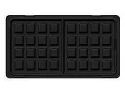 Вафельниця-сендвічниця 2 в 1 Liberton LSM-8021 Black - мініатюра 3
