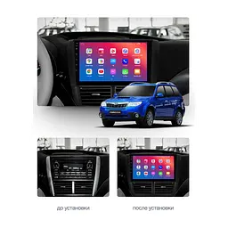 Штатний головний пристрій EasyGo SUB901-G10 9 inch Subaru Forester 2008-2012 Impreza 2007-2012 - мініатюра 2