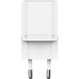 Зарядний пристрій 1xUSB 20W, (GaN, 1хUSB-C, QC+PD 3.0, вилка ЄС, для iPhone від 12 серії (CH20_EU) - мініатюра 3