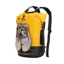 Водонепроникний рюкзак Naturehike NH21FSB04 40л (Жовтий)