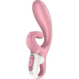 Смарт вібратор-кролик Satisfyer Hug Me Pink
