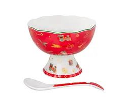 Набір креманок Lefard Christmas Delight з ложкою (985-212) - мініатюра 2