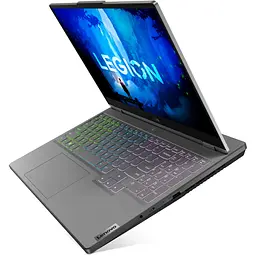 Ноутбук Lenovo Legion 5, 15ARH7H (82RD006BPB) Storm Grey 15.6" WQHD/R7 6800H/RTX3070TI/16GB/512GB/NO OS - мініатюра 3
