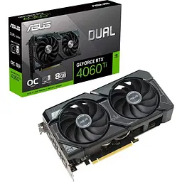 Відеокарта Asus Dual GeForce RTX 4060 Ti SSD OC Edition 8 GB GDDR6 [90YV0JS0-M0NA00] [103404]