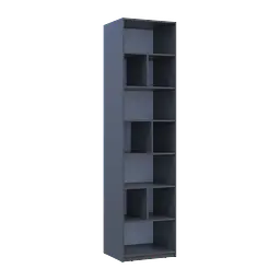 Етажерка Doros Лукас Графіт 60х50х240 (41516344) - мініатюра 3