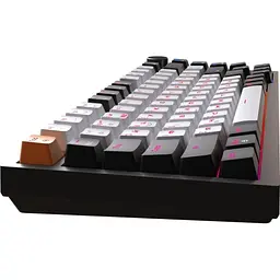 Клавіатура MK160B, Black/White, USB, механічна (перемикачі Outemu Red) GamePro teh0028285 - мініатюра 4