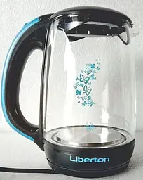 Електрочайник Liberton LEK-1703 Black-blue - мініатюра 4