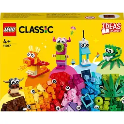 Конструктор LEGO Classic Оригінальні монстри 140 деталей (11017)