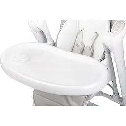 Крісло-гойдалка + стільчик для годування Caretero Indigo Light Grey - мініатюра 6