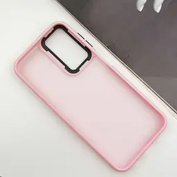 Чохол TPU+PC Lyon Frosted для Samsung Galaxy A14 4G/5G Pink - мініатюра 3