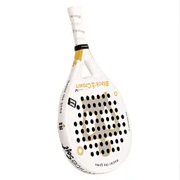 Ракетка для паделу Black Crown Piton White Soft - мініатюра 3
