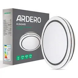 Свiтильник свiтлодiодний Ardero AL562ARD накладний 36W 5000K (80177) - мініатюра 2