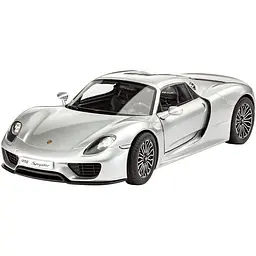 Збірна модель Revell Автомобіль Porsche 918 Spyder рівень 4, масштаб 1:24, 129 деталей (RVL-67026) - мініатюра 4