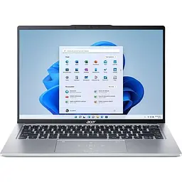Ноутбук ACER Swift Go 14 SFG14-73T-71DX (NX.KSMEX.001), ntel Core Ultra 7 155H до 4,8 ГГц, 14" WUXGA, 16 ГБ, SSD 512 ГБ, графіка Intel Arc, Windows 11 Home - мініатюра 2