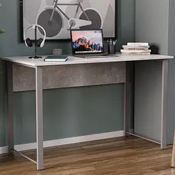 Стіл письмовий Курт Ferrum-decor 75x140x60 Сірий метал ДСП Бетон 16 мм (FRD-106629)
