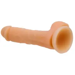 Фалоімітатор Addiction Bendable David 8" 20 см тілесний - мініатюра 3