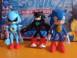 Набір іграшок фігурок Супер Сонік Sonic 4, 6 шт у коробці - мініатюра 3