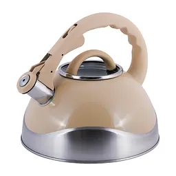 Чайник зі свистком Kamille KM-0686A 3 л бежевий