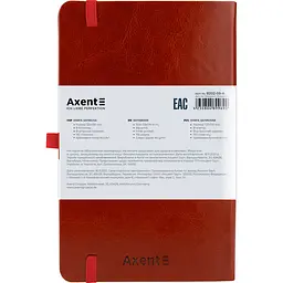 Книга записна Axent Partner Lux A5- в клітинку 96 аркушів бордова (8202-05-A) - мініатюра 3