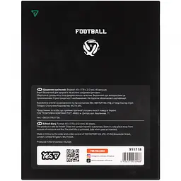 Щоденник шкільний Yes Football Player A5 40 аркушів твердий (911718) - мініатюра 3