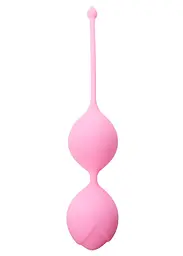 Вагінальні кульки Silicone Kegel Balls Pink 36 мм