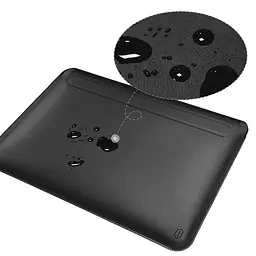 Чохол із підставкою SKIN PRO Portable Stand Sleeve 13.3" Чорний Wiwu teh0029727 - мініатюра 2