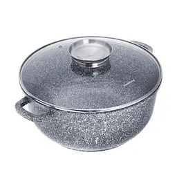 Каструля з мармуровим покриттям Klausberg KB-7521 22 см 3.3л - мініатюра 2