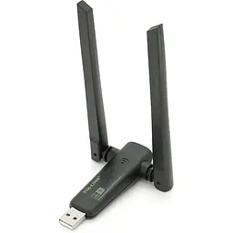 Бездротовий мережний адаптер Voltronic Wi-Fi-USB LV-UAC23D, RTL8811CU, з подвійною антеною, 802.11 a/с, 600Mbps, Box