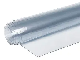 Гнучке (м'яке, рідке) скло скатертину на стіл Soft Glass 2.5х1.4м (товщина 2.0 м) Прозора