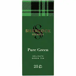 Чай зелений Sherlock Secrets Pure Green 45 г (25 шт x 1.8 г) - мініатюра 2