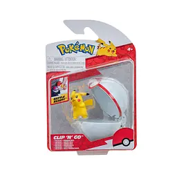 Ігровий набір Pokemon W13 Clip N Go Pikachu + Premier Ball (PKW2664) - мініатюра 5