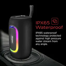 Акустична система 1.0 Energizer 16Вт Bluetooth 5.2/MicroSD/USB/AUX/FM,IPX65, чорна - мініатюра 5